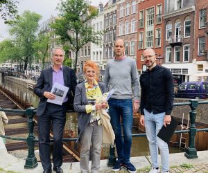 Buurtwandeling met wethouder Egbert de Vries